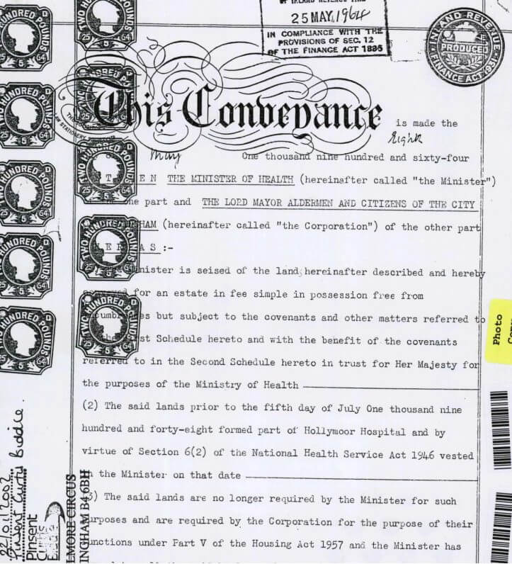 land registry search for title deeds